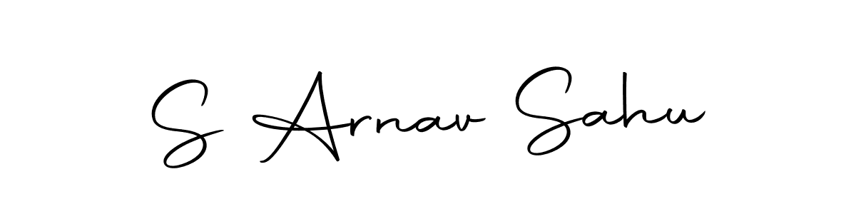 Similarly Autography-DOLnW is the best handwritten signature design. Signature creator online .You can use it as an online autograph creator for name S Arnav Sahu. S Arnav Sahu signature style 10 images and pictures png