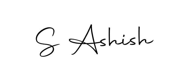 Similarly Autography-DOLnW is the best handwritten signature design. Signature creator online .You can use it as an online autograph creator for name S Ashish. S Ashish signature style 10 images and pictures png