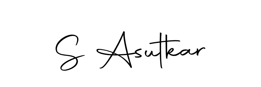 S Asutkar stylish signature style. Best Handwritten Sign (Autography-DOLnW) for my name. Handwritten Signature Collection Ideas for my name S Asutkar. S Asutkar signature style 10 images and pictures png