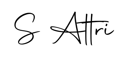 How to make S Attri name signature. Use Autography-DOLnW style for creating short signs online. This is the latest handwritten sign. S Attri signature style 10 images and pictures png