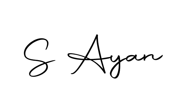 Make a short S Ayan signature style. Manage your documents anywhere anytime using Autography-DOLnW. Create and add eSignatures, submit forms, share and send files easily. S Ayan signature style 10 images and pictures png