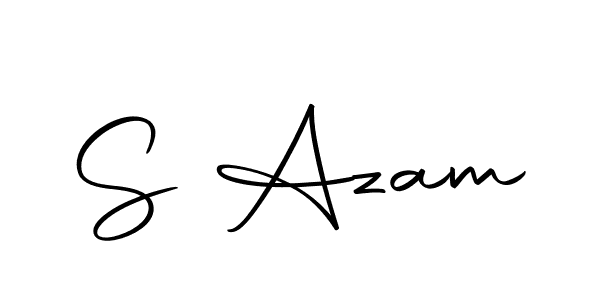 Make a beautiful signature design for name S Azam. Use this online signature maker to create a handwritten signature for free. S Azam signature style 10 images and pictures png