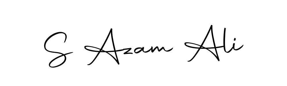 Autography-DOLnW is a professional signature style that is perfect for those who want to add a touch of class to their signature. It is also a great choice for those who want to make their signature more unique. Get S Azam Ali name to fancy signature for free. S Azam Ali signature style 10 images and pictures png