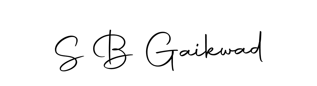 Make a beautiful signature design for name S B Gaikwad. Use this online signature maker to create a handwritten signature for free. S B Gaikwad signature style 10 images and pictures png