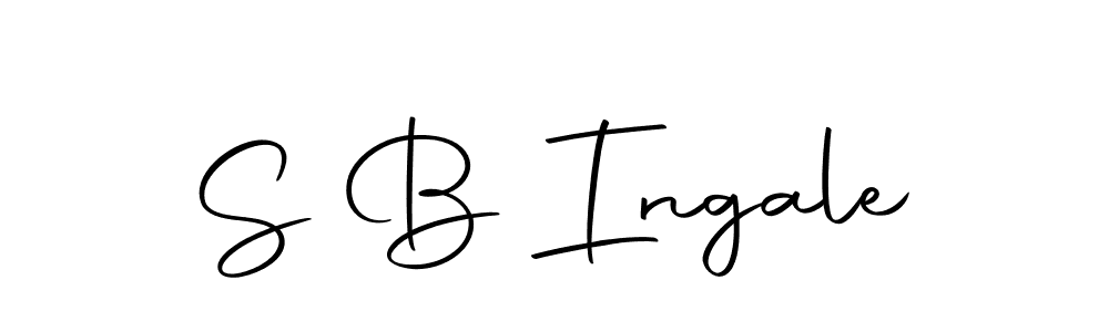 You can use this online signature creator to create a handwritten signature for the name S B Ingale. This is the best online autograph maker. S B Ingale signature style 10 images and pictures png