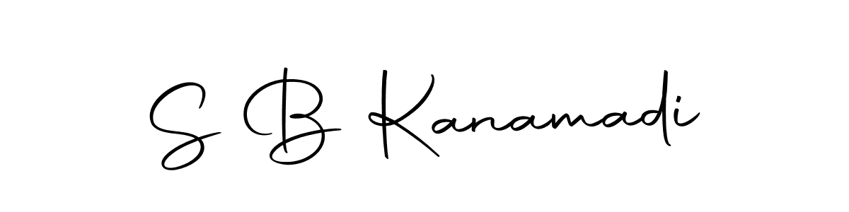 Design your own signature with our free online signature maker. With this signature software, you can create a handwritten (Autography-DOLnW) signature for name S B Kanamadi. S B Kanamadi signature style 10 images and pictures png