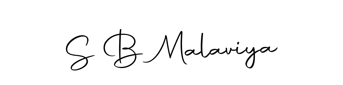 Design your own signature with our free online signature maker. With this signature software, you can create a handwritten (Autography-DOLnW) signature for name S B Malaviya. S B Malaviya signature style 10 images and pictures png