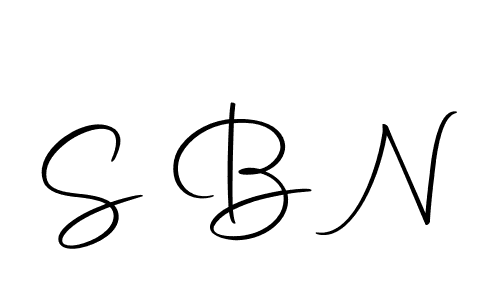 Use a signature maker to create a handwritten signature online. With this signature software, you can design (Autography-DOLnW) your own signature for name S B N. S B N signature style 10 images and pictures png