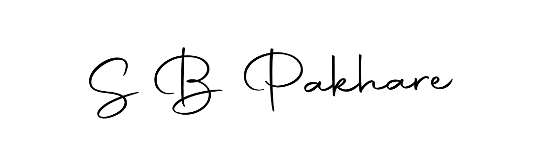 How to make S B Pakhare signature? Autography-DOLnW is a professional autograph style. Create handwritten signature for S B Pakhare name. S B Pakhare signature style 10 images and pictures png