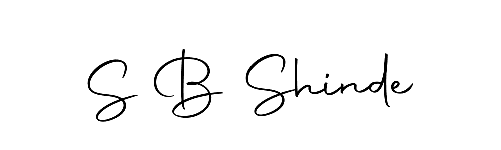 Make a beautiful signature design for name S B Shinde. Use this online signature maker to create a handwritten signature for free. S B Shinde signature style 10 images and pictures png