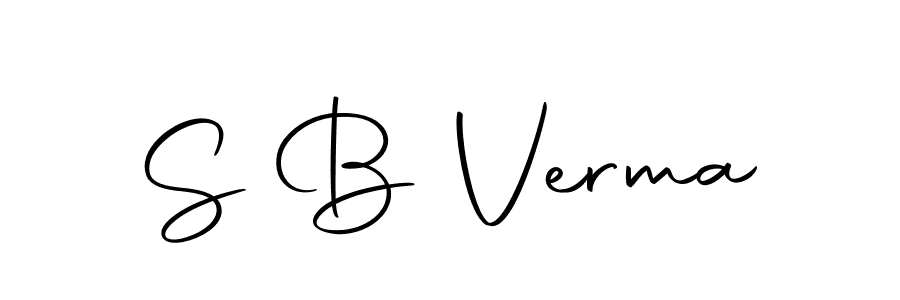 Similarly Autography-DOLnW is the best handwritten signature design. Signature creator online .You can use it as an online autograph creator for name S B Verma. S B Verma signature style 10 images and pictures png