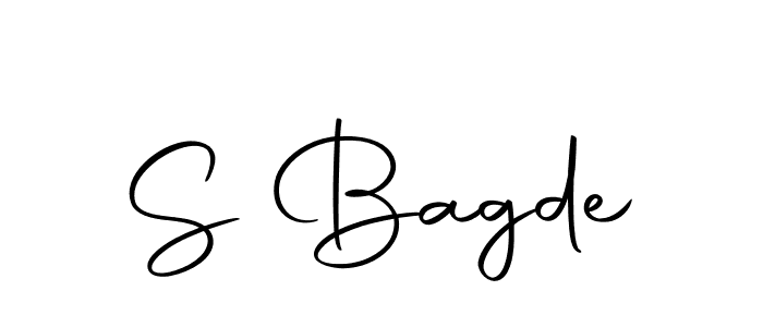 Make a beautiful signature design for name S Bagde. Use this online signature maker to create a handwritten signature for free. S Bagde signature style 10 images and pictures png