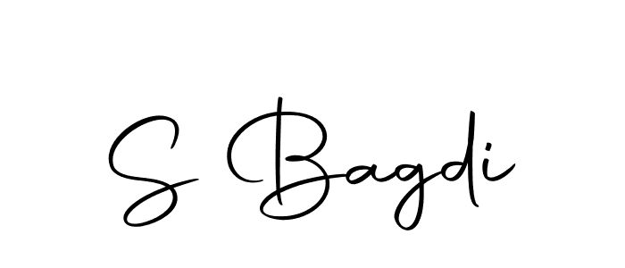 How to make S Bagdi name signature. Use Autography-DOLnW style for creating short signs online. This is the latest handwritten sign. S Bagdi signature style 10 images and pictures png