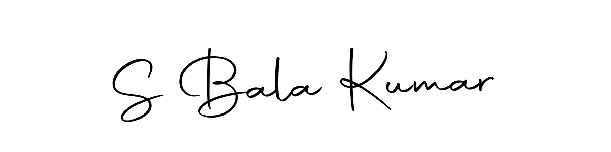 Design your own signature with our free online signature maker. With this signature software, you can create a handwritten (Autography-DOLnW) signature for name S Bala Kumar. S Bala Kumar signature style 10 images and pictures png