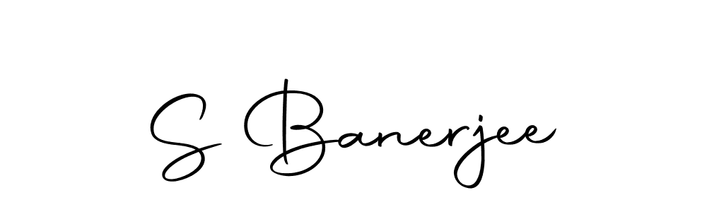 Make a beautiful signature design for name S Banerjee. Use this online signature maker to create a handwritten signature for free. S Banerjee signature style 10 images and pictures png