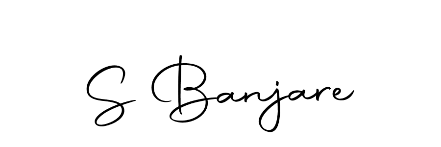 How to make S Banjare name signature. Use Autography-DOLnW style for creating short signs online. This is the latest handwritten sign. S Banjare signature style 10 images and pictures png