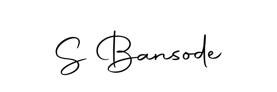 You can use this online signature creator to create a handwritten signature for the name S Bansode. This is the best online autograph maker. S Bansode signature style 10 images and pictures png