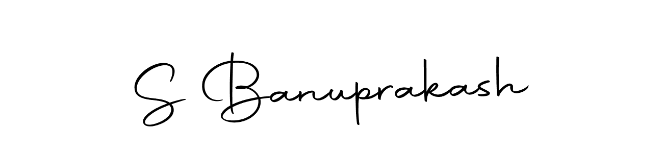 Autography-DOLnW is a professional signature style that is perfect for those who want to add a touch of class to their signature. It is also a great choice for those who want to make their signature more unique. Get S Banuprakash name to fancy signature for free. S Banuprakash signature style 10 images and pictures png