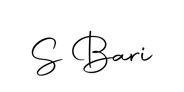 S Bari stylish signature style. Best Handwritten Sign (Autography-DOLnW) for my name. Handwritten Signature Collection Ideas for my name S Bari. S Bari signature style 10 images and pictures png