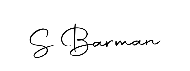 S Barman stylish signature style. Best Handwritten Sign (Autography-DOLnW) for my name. Handwritten Signature Collection Ideas for my name S Barman. S Barman signature style 10 images and pictures png