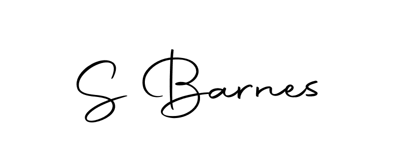 You should practise on your own different ways (Autography-DOLnW) to write your name (S Barnes) in signature. don't let someone else do it for you. S Barnes signature style 10 images and pictures png