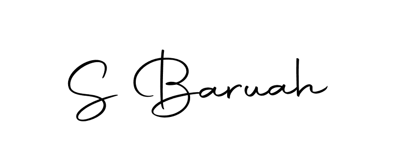 Also we have S Baruah name is the best signature style. Create professional handwritten signature collection using Autography-DOLnW autograph style. S Baruah signature style 10 images and pictures png