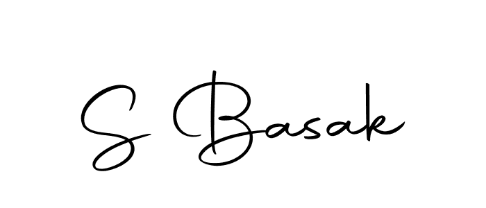 if you are searching for the best signature style for your name S Basak. so please give up your signature search. here we have designed multiple signature styles  using Autography-DOLnW. S Basak signature style 10 images and pictures png