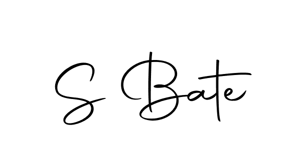 Autography-DOLnW is a professional signature style that is perfect for those who want to add a touch of class to their signature. It is also a great choice for those who want to make their signature more unique. Get S Bate name to fancy signature for free. S Bate signature style 10 images and pictures png