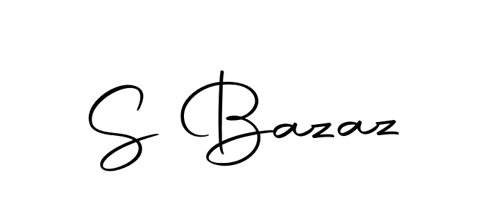 You can use this online signature creator to create a handwritten signature for the name S Bazaz. This is the best online autograph maker. S Bazaz signature style 10 images and pictures png