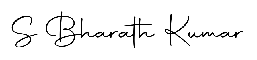 Also You can easily find your signature by using the search form. We will create S Bharath Kumar name handwritten signature images for you free of cost using Autography-DOLnW sign style. S Bharath Kumar signature style 10 images and pictures png