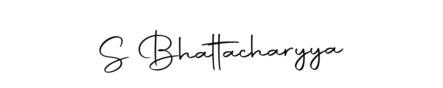 Make a beautiful signature design for name S Bhattacharyya. Use this online signature maker to create a handwritten signature for free. S Bhattacharyya signature style 10 images and pictures png