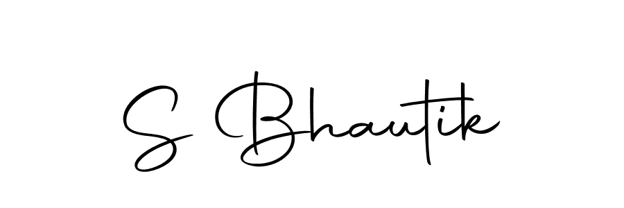 S Bhautik stylish signature style. Best Handwritten Sign (Autography-DOLnW) for my name. Handwritten Signature Collection Ideas for my name S Bhautik. S Bhautik signature style 10 images and pictures png