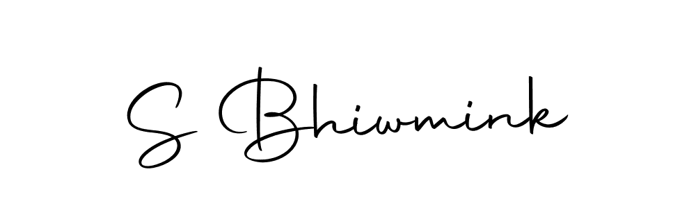 How to make S Bhiwmink signature? Autography-DOLnW is a professional autograph style. Create handwritten signature for S Bhiwmink name. S Bhiwmink signature style 10 images and pictures png