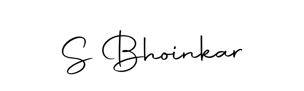 Make a beautiful signature design for name S Bhoinkar. Use this online signature maker to create a handwritten signature for free. S Bhoinkar signature style 10 images and pictures png
