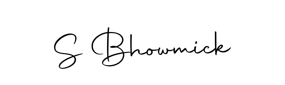 You can use this online signature creator to create a handwritten signature for the name S Bhowmick. This is the best online autograph maker. S Bhowmick signature style 10 images and pictures png