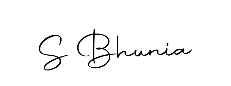 if you are searching for the best signature style for your name S Bhunia. so please give up your signature search. here we have designed multiple signature styles  using Autography-DOLnW. S Bhunia signature style 10 images and pictures png
