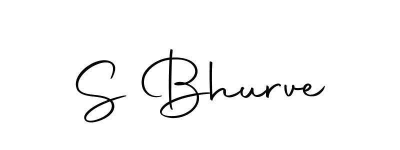 You should practise on your own different ways (Autography-DOLnW) to write your name (S Bhurve) in signature. don't let someone else do it for you. S Bhurve signature style 10 images and pictures png