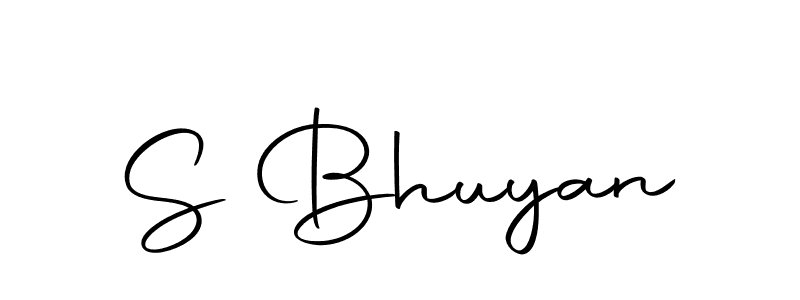 How to make S Bhuyan signature? Autography-DOLnW is a professional autograph style. Create handwritten signature for S Bhuyan name. S Bhuyan signature style 10 images and pictures png