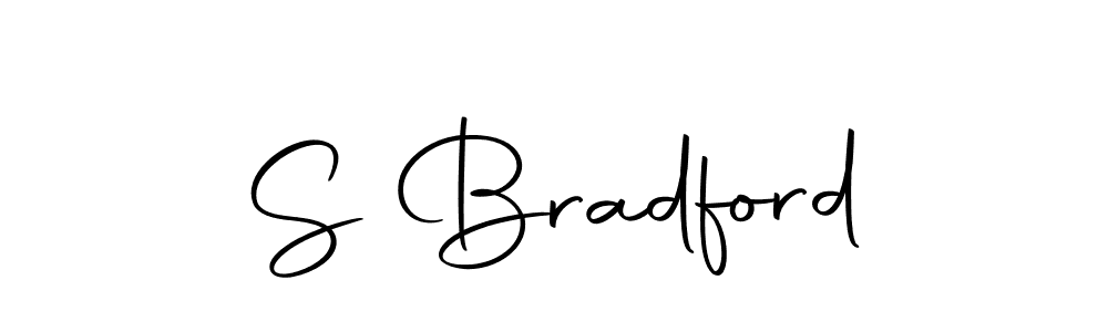 You should practise on your own different ways (Autography-DOLnW) to write your name (S Bradford) in signature. don't let someone else do it for you. S Bradford signature style 10 images and pictures png