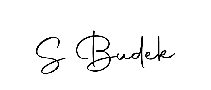 This is the best signature style for the S Budek name. Also you like these signature font (Autography-DOLnW). Mix name signature. S Budek signature style 10 images and pictures png