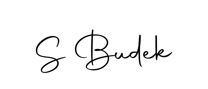 Autography-DOLnW is a professional signature style that is perfect for those who want to add a touch of class to their signature. It is also a great choice for those who want to make their signature more unique. Get S Budek name to fancy signature for free. S Budek signature style 10 images and pictures png