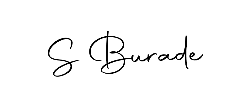 Once you've used our free online signature maker to create your best signature Autography-DOLnW style, it's time to enjoy all of the benefits that S Burade name signing documents. S Burade signature style 10 images and pictures png