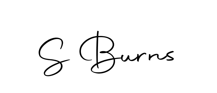 The best way (Autography-DOLnW) to make a short signature is to pick only two or three words in your name. The name S Burns include a total of six letters. For converting this name. S Burns signature style 10 images and pictures png