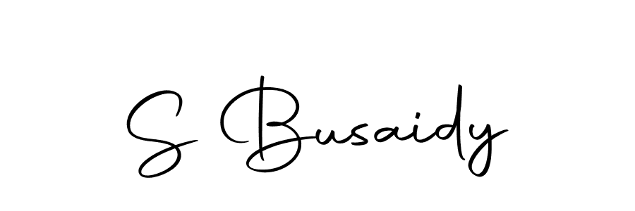 S Busaidy stylish signature style. Best Handwritten Sign (Autography-DOLnW) for my name. Handwritten Signature Collection Ideas for my name S Busaidy. S Busaidy signature style 10 images and pictures png