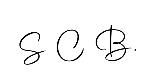 Design your own signature with our free online signature maker. With this signature software, you can create a handwritten (Autography-DOLnW) signature for name S C B.. S C B. signature style 10 images and pictures png