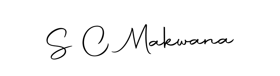 Design your own signature with our free online signature maker. With this signature software, you can create a handwritten (Autography-DOLnW) signature for name S C Makwana. S C Makwana signature style 10 images and pictures png