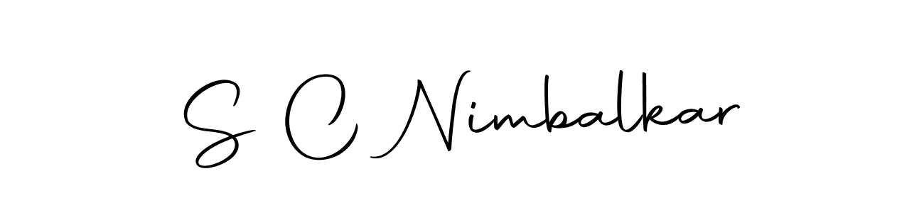 How to make S C Nimbalkar signature? Autography-DOLnW is a professional autograph style. Create handwritten signature for S C Nimbalkar name. S C Nimbalkar signature style 10 images and pictures png