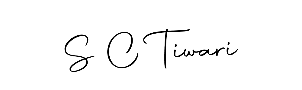 You can use this online signature creator to create a handwritten signature for the name S C Tiwari. This is the best online autograph maker. S C Tiwari signature style 10 images and pictures png