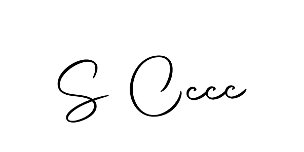 The best way (Autography-DOLnW) to make a short signature is to pick only two or three words in your name. The name S Cccc include a total of six letters. For converting this name. S Cccc signature style 10 images and pictures png