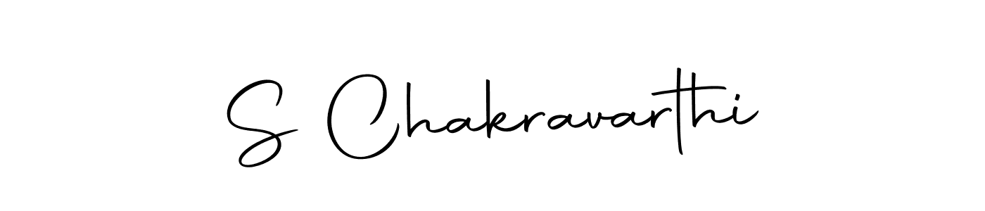 Create a beautiful signature design for name S Chakravarthi. With this signature (Autography-DOLnW) fonts, you can make a handwritten signature for free. S Chakravarthi signature style 10 images and pictures png